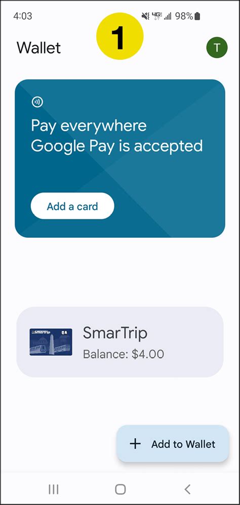 wmata smart card balance